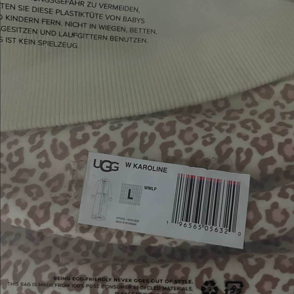 UGG KAROLINE FLEECE ROBE - Picture 4 of 4
